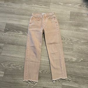 Re/done stove pipe jeans in size 23